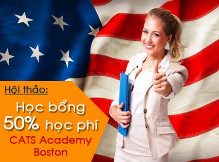 Học bổng 50% học phí bậc phổ thông tại CATS Academy Boston, Mỹ - 1 I. Học bổng: