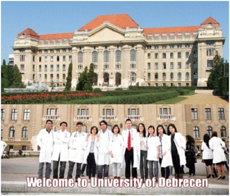 Chương trình học ngành Y - Nha - Dược bằng tiếng Anh tại châu Âu - 1 Debrecen