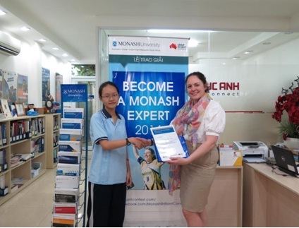 Nhiều giải thưởng hấp dẫn đang chờ bạn tại Cuộc thi “Become a Monash Expert” - 4 Trương Ngọc Mẫn – Giải Khuyến khích
