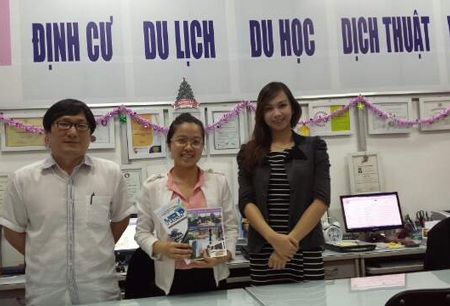 Học giỏi tiếng Anh trong 3 tháng tại thủ đô Manila, Philippines - 3 Đại diện EMC tại Công ty Du học Quốc tế Vĩ