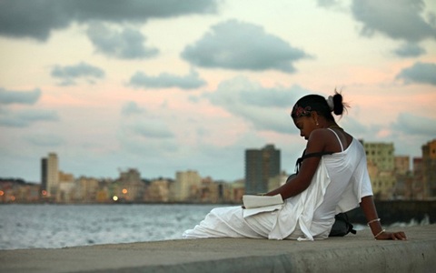 Giải triển vọng: Massimiliano Fabrizi (Italy). Ảnh chụp một thiếu nữ ở Cuba.