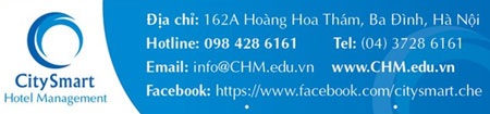 Nhận chứng chỉ quản lý khách sạn quốc tế chỉ trong 3 tháng - 3 Đến với CHM, sinh viên sẽ được đào tạo trong môi trường chuyên nghiệp với cơ sở vật chất hàng đầu