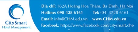 35 tuổi vẫn chưa muộn cho ngành Quản lý Khách Sạn - 3 Sinh viên khoa Quản Lý Khách Sạn của CitySmart trong một chuyến tham quan thực tế tại Grand Plaza