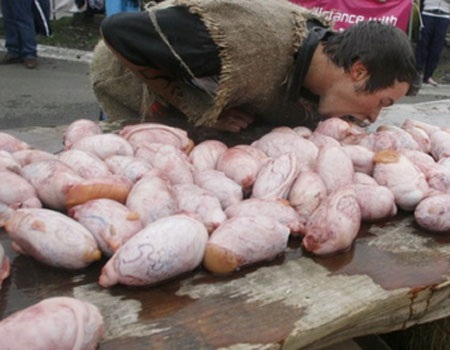 Rất nhiều hoạt động thú vị như vẽ áo phông, thi xăm… diễn ra ở lễ hội (Ảnh: Internet)