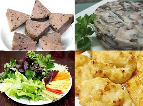 Viết tiếp về bánh cuốn bà Ngân - 4 Tôm sắt bóc nõn, khô, chao nhẫy dầu (mỡ), thấy có trong nhân bánh cuốn bà Ngân