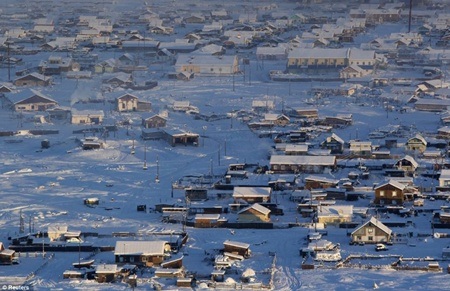 Cuộc sống khắc nghiệt đến khó tin ở ngôi làng lạnh nhất thế giới - 1 Làng Oymyakon th