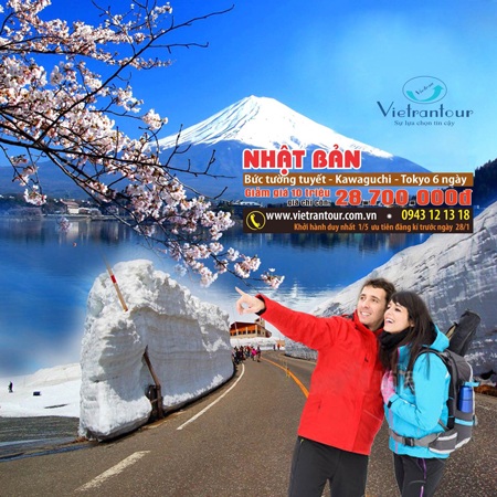 Giảm 10 triệu đồng tour mùa hoa anh đào Nhật Bản - 1 Với mức giá này, tour Nhật Bản hứa hẹn sẽ tạo cơn sốt!