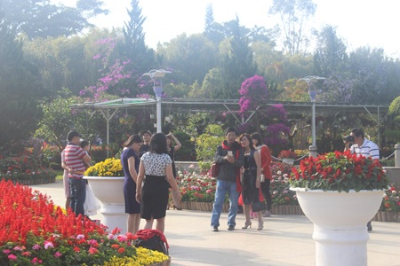 Rất đông du khách chọn Đà Lạt làm điểm đến cho kỳ nghỉ Tết dương lịch năm nay