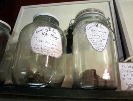 Một số mẫu chất thải của những ngôi sao nổi tiếng