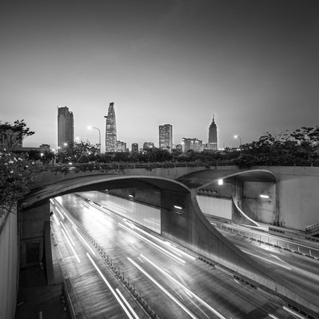 Chùm ảnh đen trắng tuyệt đẹp về Thành phố Hồ Chí Minh