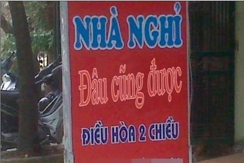 Những biển hiệu “độc nhất vô nhị” tại Việt Nam - 11 Nhà nghỉ trên đường Trần Duy Hưng, Hà Nội với cái tên rất thu hút