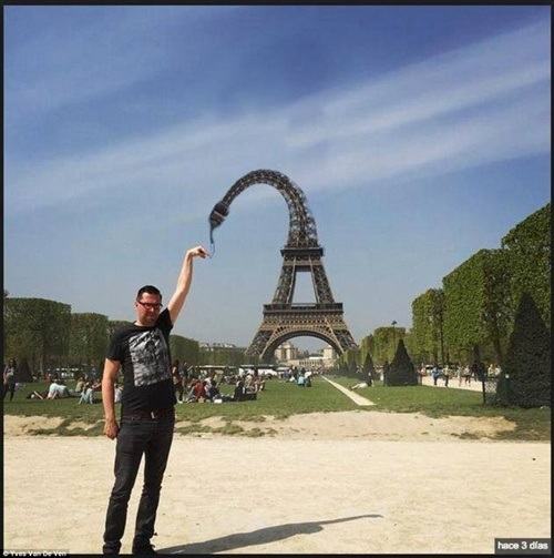 Van De Ven thành siêu nhân khi có thể bẻ cong ngọn tháp