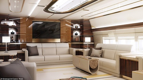 “Choáng ngợp” trước dinh cơ nghìn tỷ trên máy bay Boeing 747 - 7 Được biết, mức đầu tư thiết kế chiếc máy bay được coi là đắt đỏ nhất từ trước tới nay