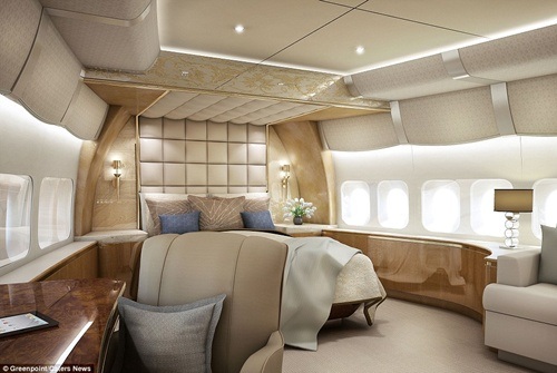 “Choáng ngợp” trước dinh cơ nghìn tỷ trên máy bay Boeing 747 - 11 Thiết kế sơ bộ của máy bay