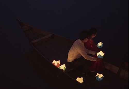 Hoàng hôn trên biển