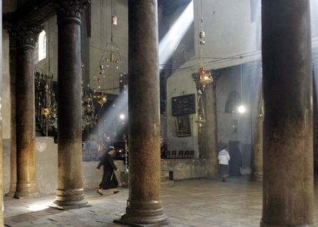 Một phần quang cảnh rạp hát ở thành phố cổ của Palmyra. (Nguồn: Sputnik)