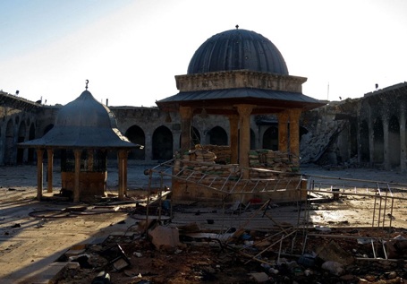 Một phần quang cảnh rạp hát ở thành phố cổ của Palmyra. (Nguồn: Sputnik)