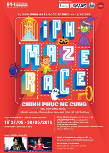 Cùng bé “chinh phục mê cung” đón Tết thiếu nhi - 1 Cùng bé “chinh phục mê cung” đón Tết thiếu nhi