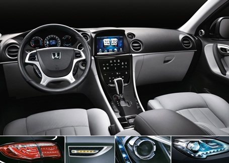 Có gì mới trên Luxgen U7 Turbo 2015? - 5 Phía sau, sự mới lạ đến từ cụm đèn hậu được hình thành từ 75 bóng đèn LED