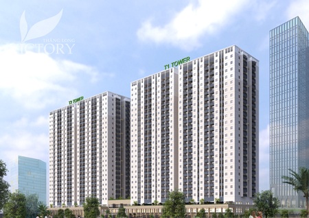 Ngày 20/6 mở bán chính thức T2 – Thăng Long Victory - 2 Tòa T1 và T2 là diện mạo chính