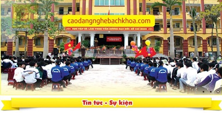 Trường Cao đẳng nghề Bách Khoa xét Tuyển sinh năm học 2015 - 2 THÔNG BÁO TUYỂN SINH HỆ CAO ĐẲNG NĂM 2015