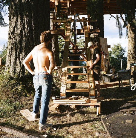 Cận cảnh ngôi nhà trên cây có một không hai tại Mỹ