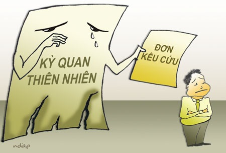 Khi “quả núi chui lọt… lỗ kim”! - 1 (Minh họa: Ngọc Diệp)