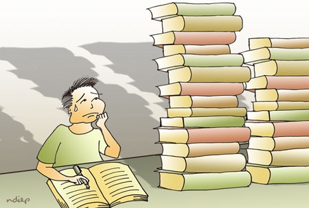 Các bậc phụ huynh ơi hãy bình tĩnh! - 1 (Minh họa: Ngọc Diệp)
