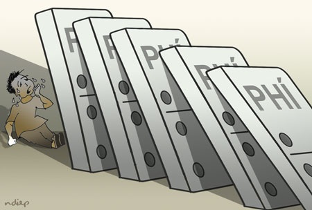 Giảm thu phí để giảm gánh nặng cho dân - 1 (Minh họa: Ngọc Diệp)