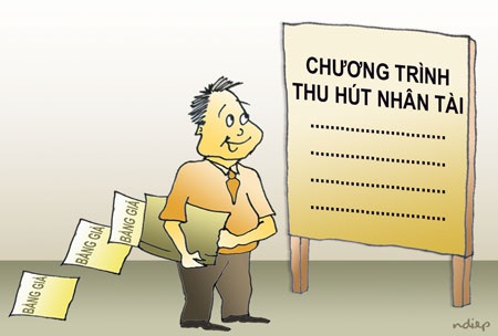 Bình đẳng tuyển dụng nhân tài - 1 (Minh họa: Ngọc Diệp)
