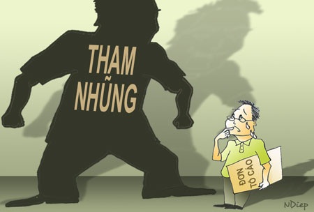 Tiền và tố cáo tham nhũng - 1 (Minh họa: Ngọc Diệp)