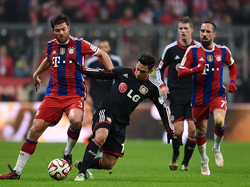 Bayern Munich 1-0 Leverkusen: Bàn thắng thứ 100 của Ribery - 1 Leverkusen
tạo ra nhiều khó khăn cho Bayern Munich
