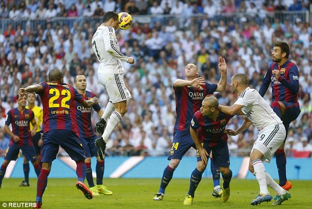 Hàng công Real Madrid hiệu quả như thế nào trước khung gỗ - 1 C.Ronaldo
và các đồng đội rất hiệu quả trong khâu dứt điểm