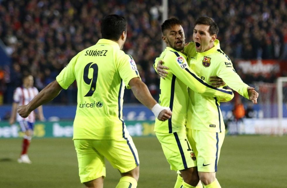 Nhìn lại màn rượt đuổi tỉ số ngoạn mục giữa Atletico và Barca - 9 Pha phản
công sắc nét với sự góp mặt của bộ ba nguyên từ MNS.