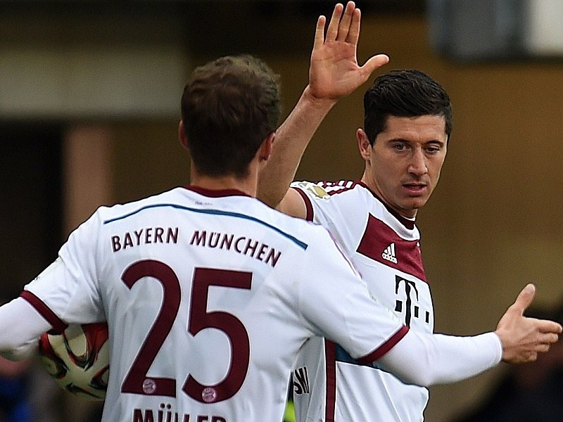 Paderborn 0-6 Bayern Munich: “Hùm xám” lại chơi tennis - 1 Lewandowski và Robben cùng nhau lập cú đúp