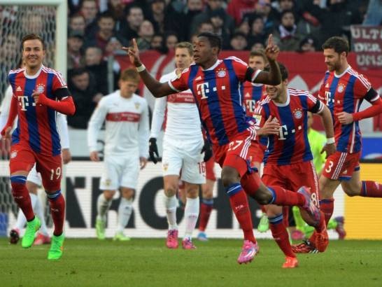 Stuttgart 0-2 Bayern Munich: Gã khổng lồ thức giấc - 2 Alaba ấn định chiến thắng bằng cú đá phạt rất đẹp mắt
