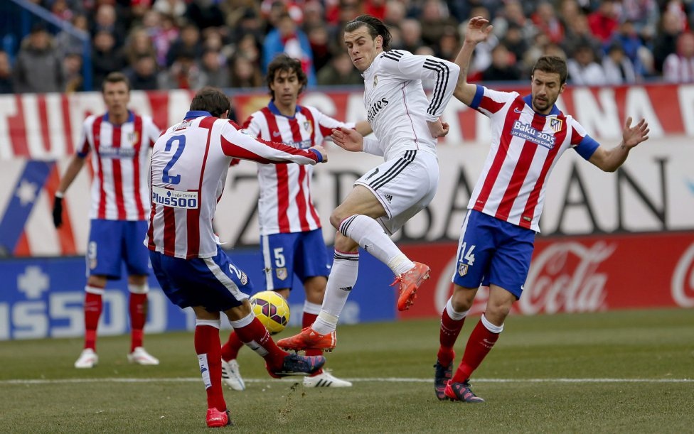 Nhìn lại 90 phút Atletico “tàn sát” Real Madrid ở Vicente Calderon - 16 Tam tấu BBC lừng danh gần như mất hút.