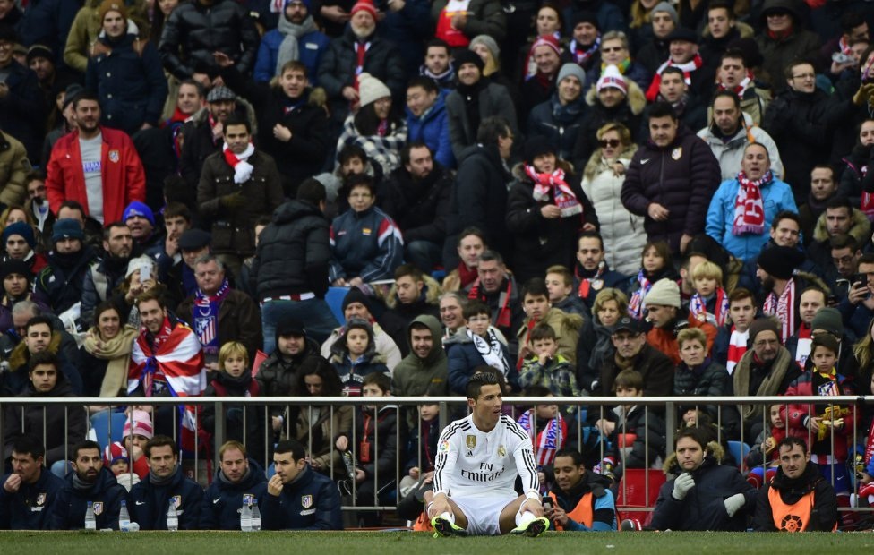 Nhìn lại 90 phút Atletico “tàn sát” Real Madrid ở Vicente Calderon - 19 ...trái ngược hoàn toàn với C.Ronaldo.