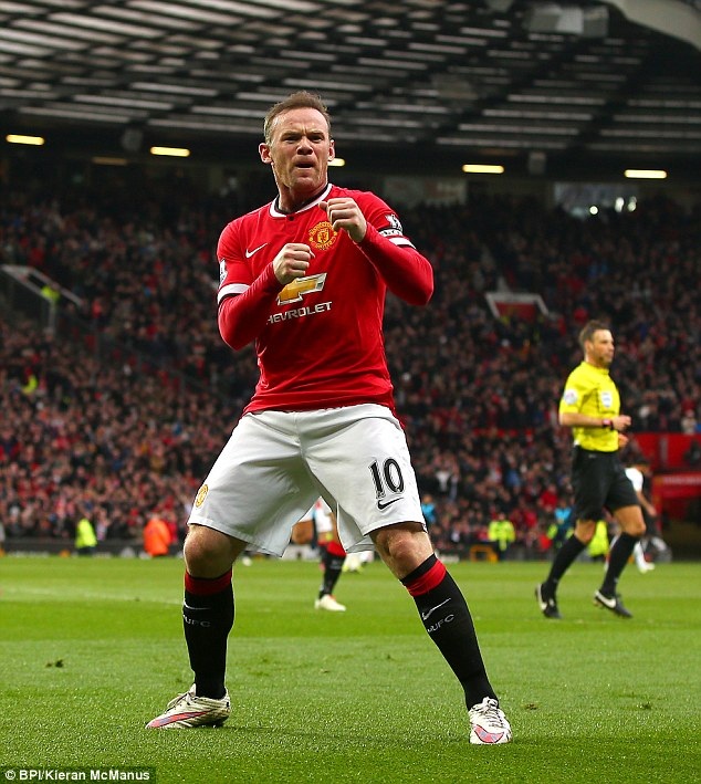 Rooney được xem như ngôi sao sáng nhất của “quỷ
đỏ” thời điểm hiện tại.