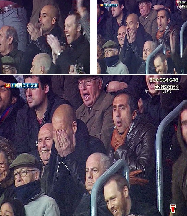 Guardiola "choáng" trước pha lừa bóng điệu nghệ của Messi - 2 Guardiola bị bất ngờ trước pha xử lý của
cậu học trò cũ