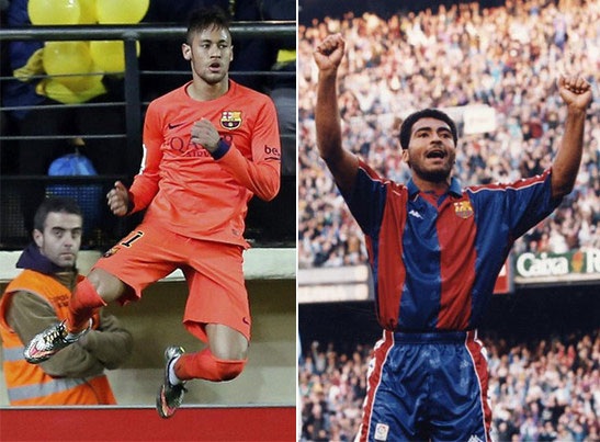 Neymar xô đổ kỷ lục ghi bàn của huyền thoại Romario - 1 Neymar xô đổ kỷ lục ghi bàn của Romario tại Barca