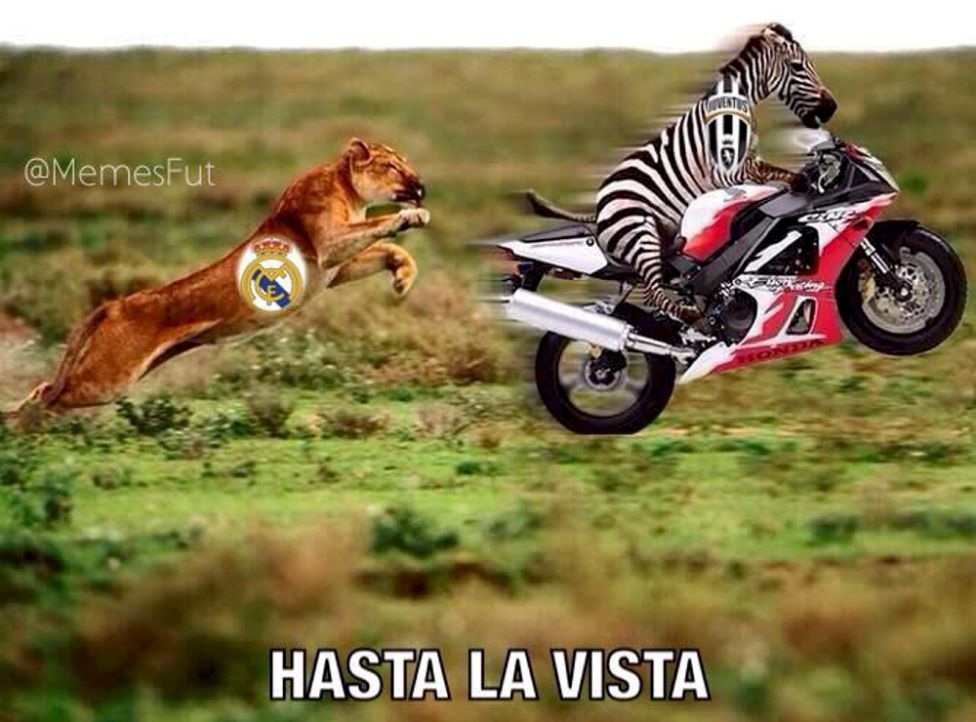 Ảnh biếm họa về thất bại cay đắng của Real Madrid - 9 Real Madrid đã không bắt kịp Juventus.