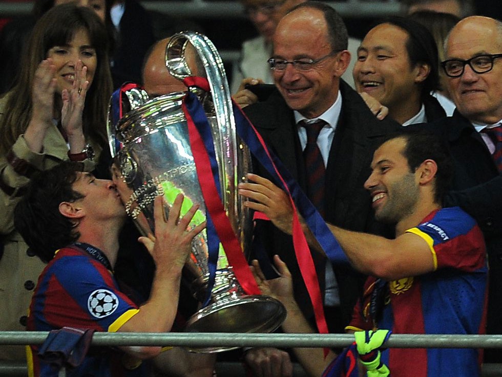 Barca đang hướng đến chức vô địch châu Âu lần
thứ 5