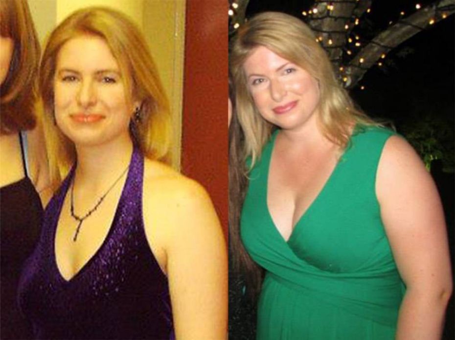 Các Adam thích phụ nữ gầy hay béo? - 1 Yvette trong hai khổ người khác nhau