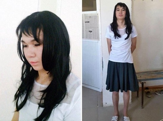Giả gái để đi thi hộ người yêu - 1 Chàng trai giả gái để đi thi hộ người yêu