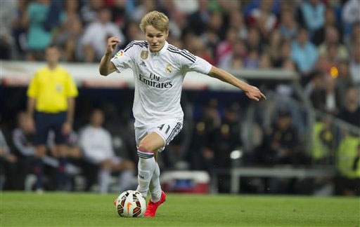 Martin Odegaard có thể sẽ phải rời khỏi Bernabeu theo dạng cho mượn