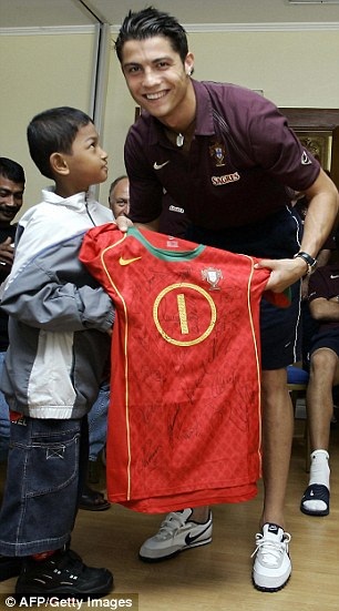 Martunis cũng xem CR7 là tấm gương để noi theo.