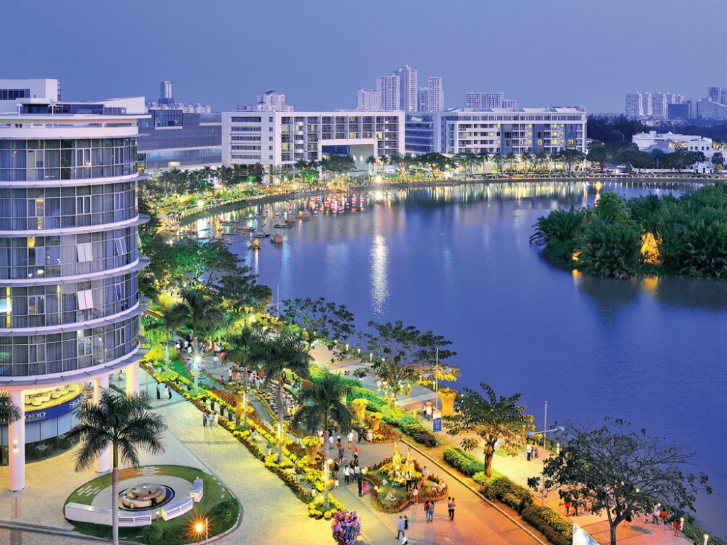 Phú Mỹ Hưng bán căn hộ Scenic Valley đợt 4 - 4 Không gian ngắm cảnh tại Cửa sổ đô thị- Urban Window tại tòa nhà B