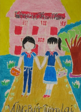 Sôi động vẽ tranh phòng chống bạo lực học đường - 13 Sôi động vẽ tranh phòng chống bạo lực học đường - 13