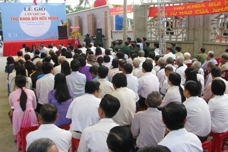 Kỷ niệm 140 năm ngày mất Thủ khoa Bùi Hữu Nghĩa - 1 Kỷ niệm 140 năm ngày mất Thủ khoa Bùi Hữu Nghĩa - 1